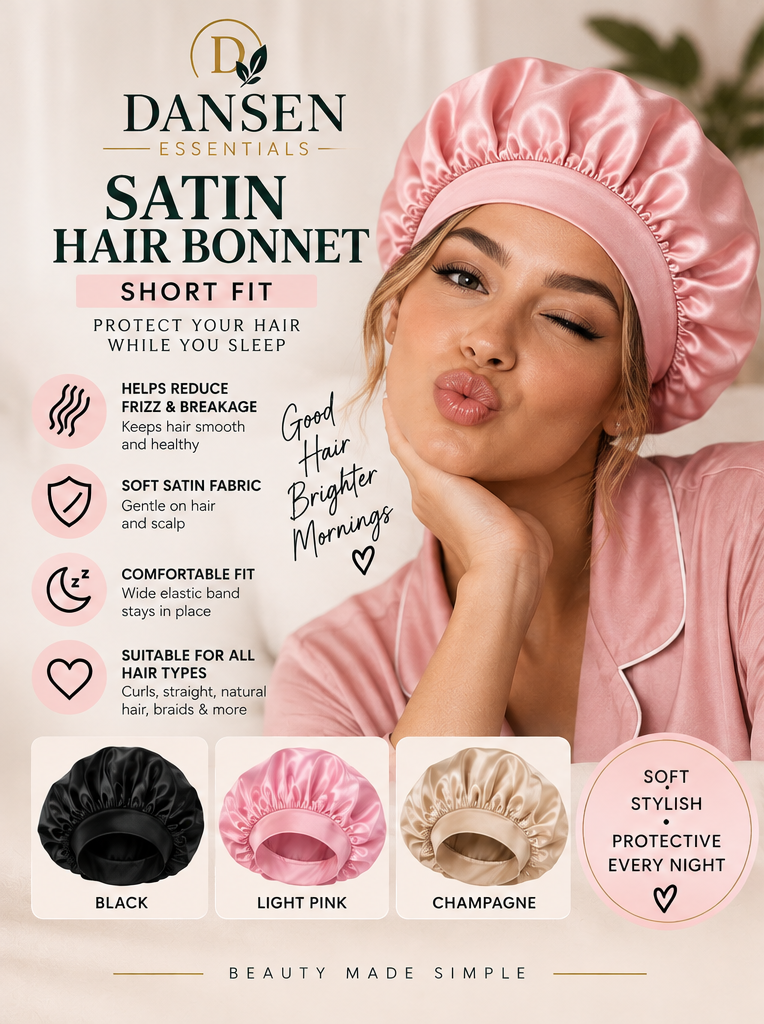 Satin Hair Bonnets